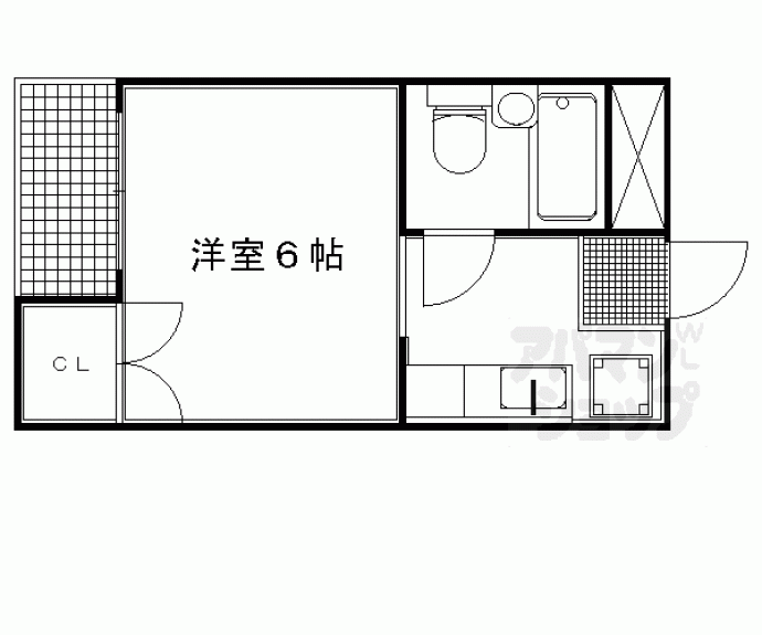 【アーバンハイツ上長者町通】間取