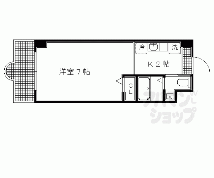 【リバーロードタカノ】間取