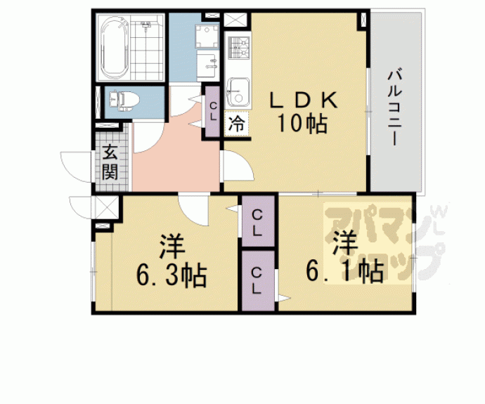 【プレッソ・ロートⅠ】間取