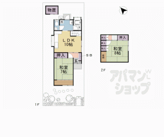 【桃山町安芸山貸家】