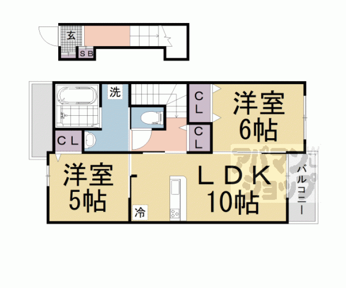 【ブリッサ青谷】間取