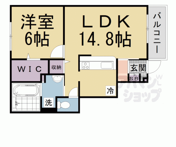 【カームⅡ】間取