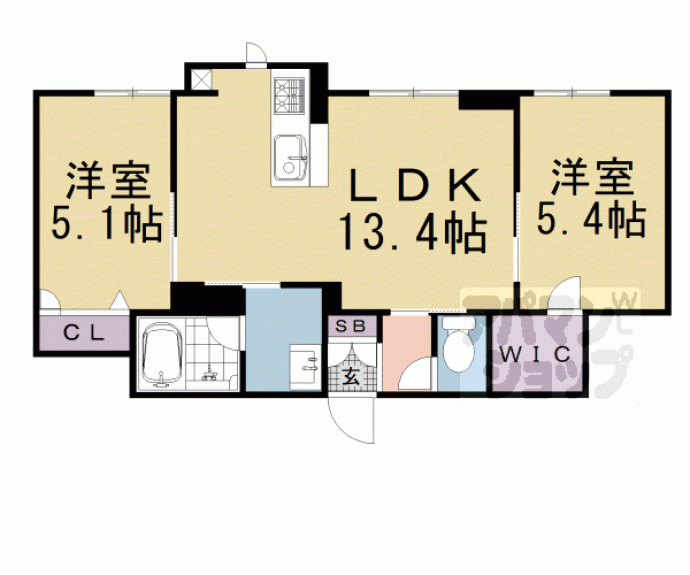 【シェーンブルンⅡ】間取