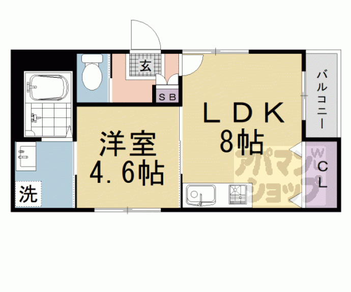 【さくら庵京都伏見】間取