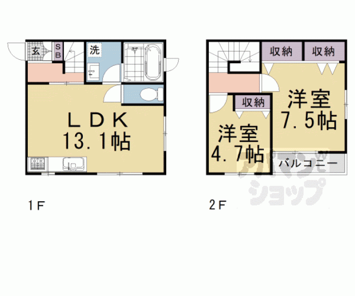 【グランマルセイ寺内町】間取