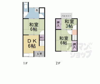 【大久保町旦椋貸家】