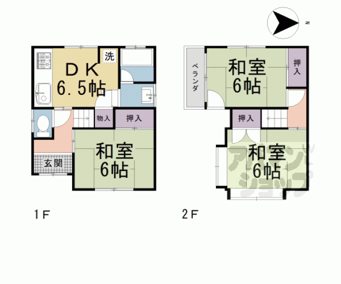 【辻貸家】間取