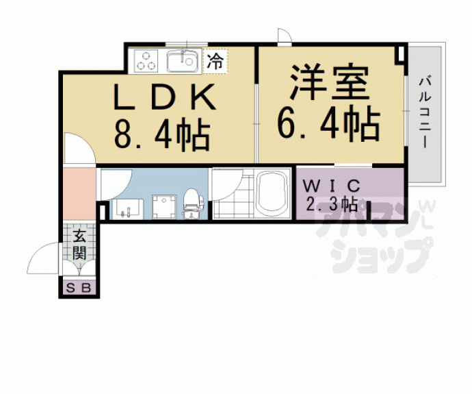 【ＲＡＮ－ＦＵＳＨＩＭＩ】間取