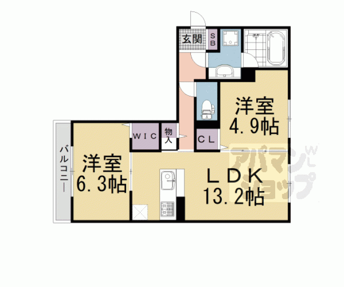 【ＳＩＮＦＯＮＩＡ】間取