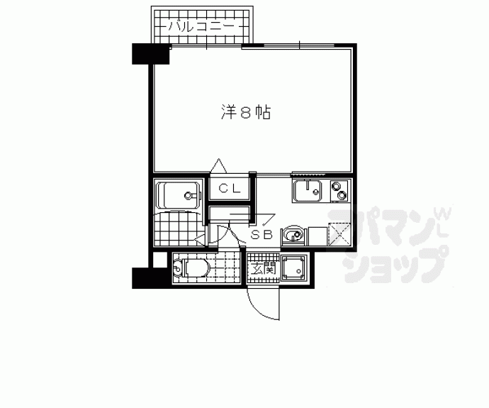 【Ｓ．Ｃ　ＯＫＵＢＯ　Ⅱ】間取