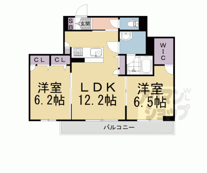 【メゾン・モアノ】間取