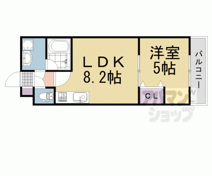 【グランカーサ日の又】間取