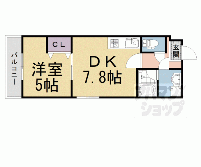 【グランカーサ日の又】間取