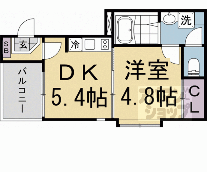 【Ａｒｂｒｅ城南】間取