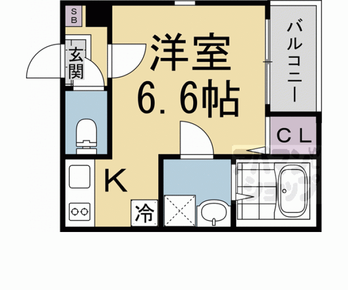 【ハーモニーテラス納所北城堀】間取