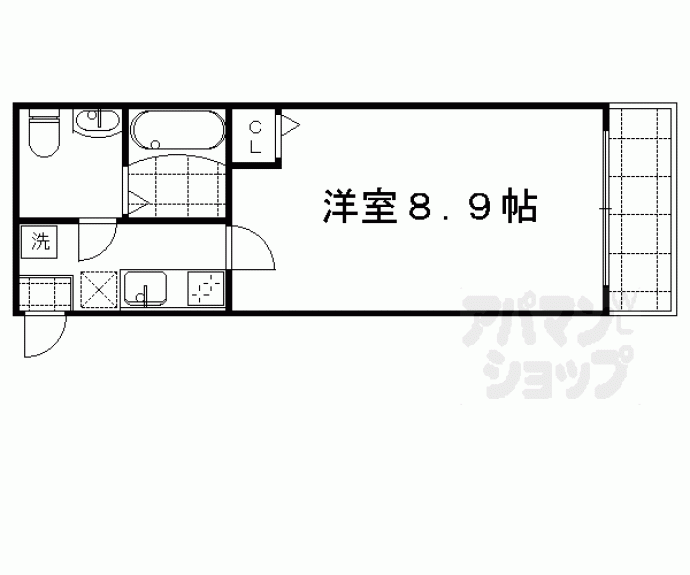 【フラッティ智恵光院】間取