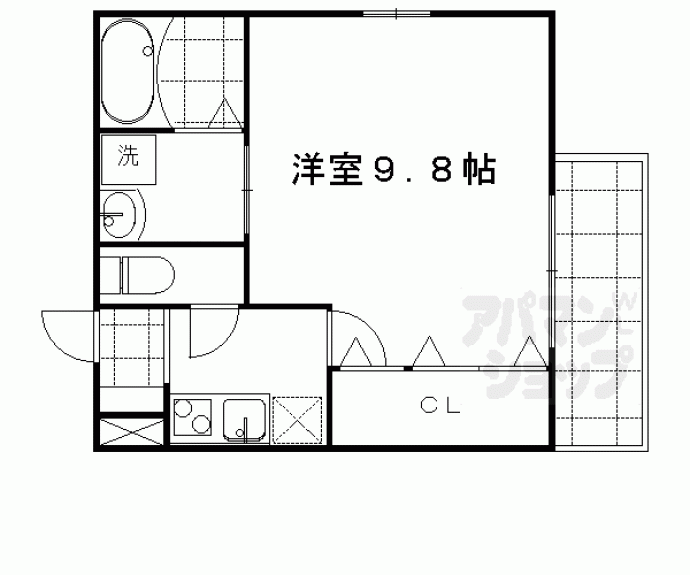 【ナイスデイズ鞍馬口】間取