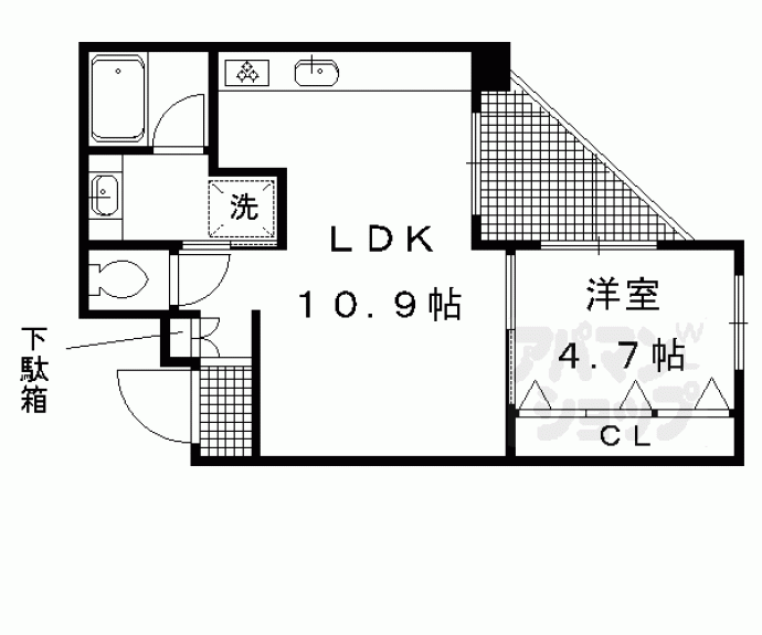 【Ｆｉｌｅｒ鴨川邸】間取