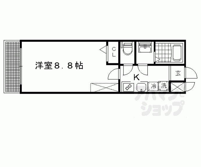 【ＬＩＢＲＯ京都西陣】間取