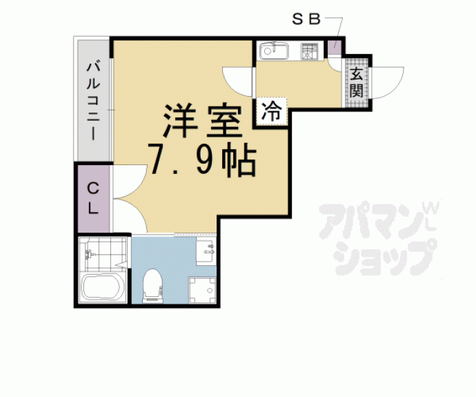 【ＴＨＥ　ＧＡＲＮＥＴ　ＳＵＩＴＥ　ＲＥＳＩＤＥＮＣＥ　御所西】間取