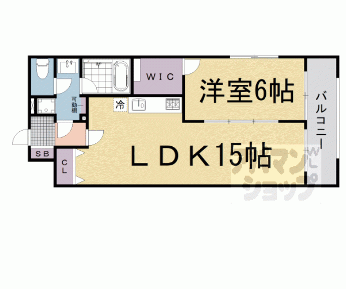 【ＲＥＳＩＤＥＮＣＥ京都府庁前】間取