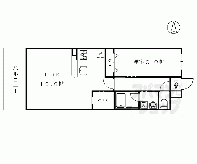 【ラ　カーサ　フェリーチェ】間取