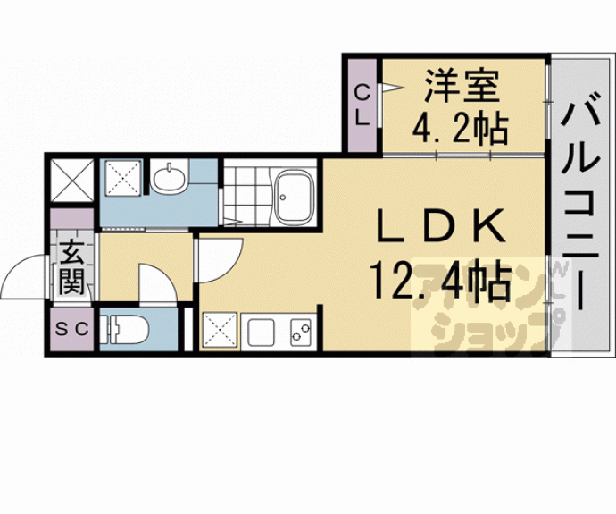 【グレース桂川】間取