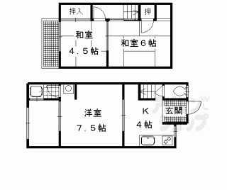 【松尾鈴川町貸家７７－７】