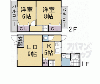 【大原野東野町貸家】