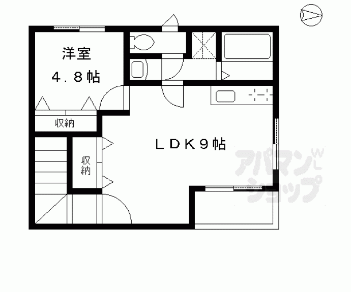 【Ｆｒｅｕｄｅ御所北】間取