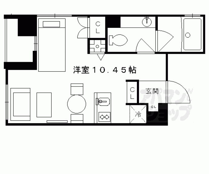 【Ｃｏｔｏ　Ｇｌａｎｃｅ御所北】間取