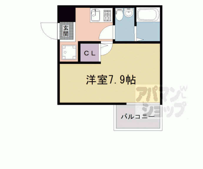 【京乃双葉マンション】間取