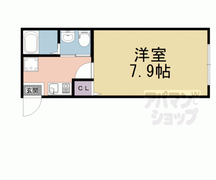 【京乃双葉マンション】間取