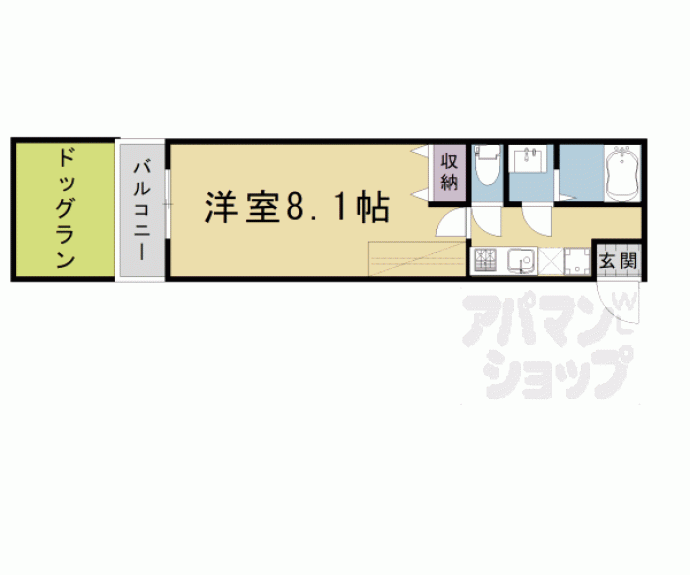 【フェリーチェ妙蓮寺】間取