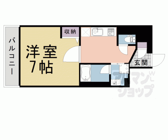 【ベラジオ京都西陣】間取