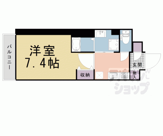 【ベラジオ京都西陣】間取