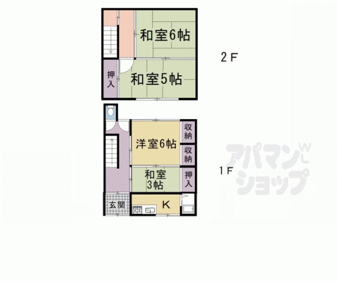 【主税町８１２－２１貸家】間取