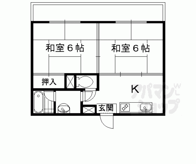 【メゾンフリスコ】間取