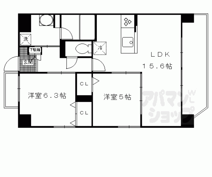 【プライマリーレジデンス宇治黄檗】間取