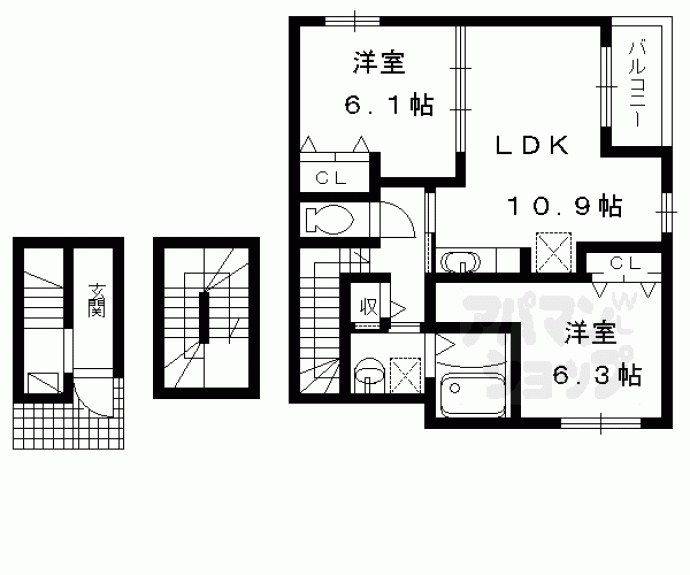 【ステイシー久我】間取