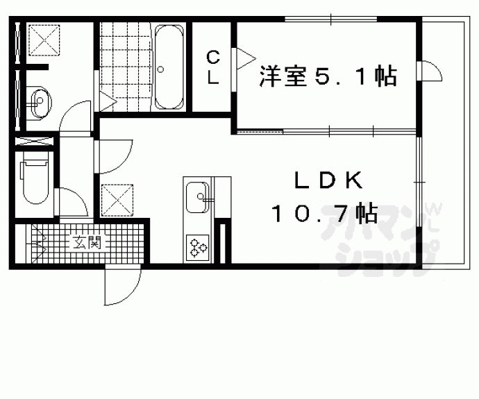 【ルラシオン里町】間取