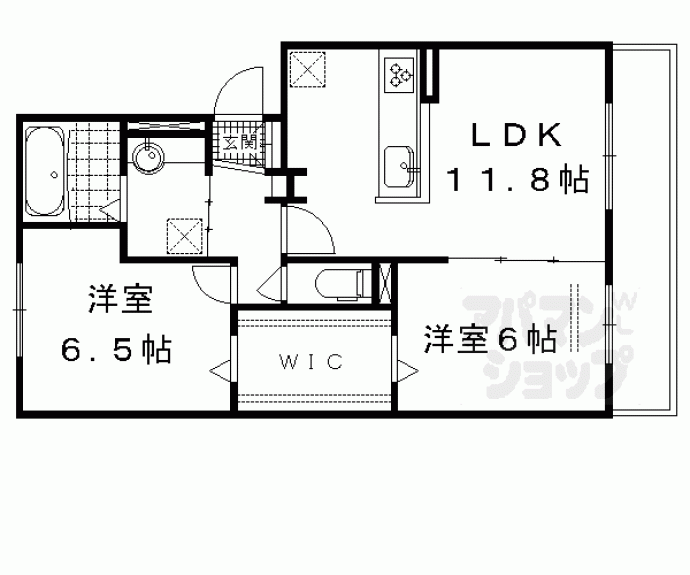 【カーサ　ルミノサ　トレ】間取