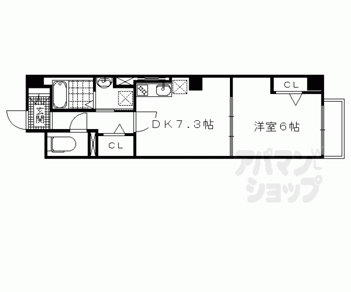 【Ｋ’ｓコート京都】間取