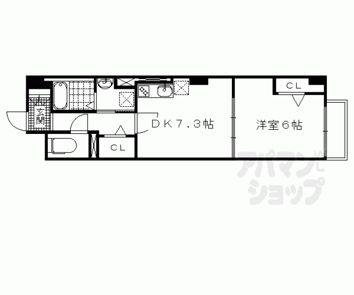 【Ｋ’ｓコート京都】間取