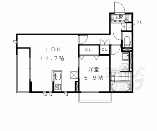 【ラシーネ伏見弐番館】