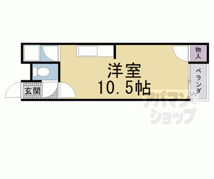 【ファーストコート丹波橋】間取