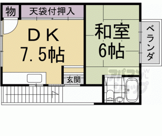 【深草綿森町貸間】