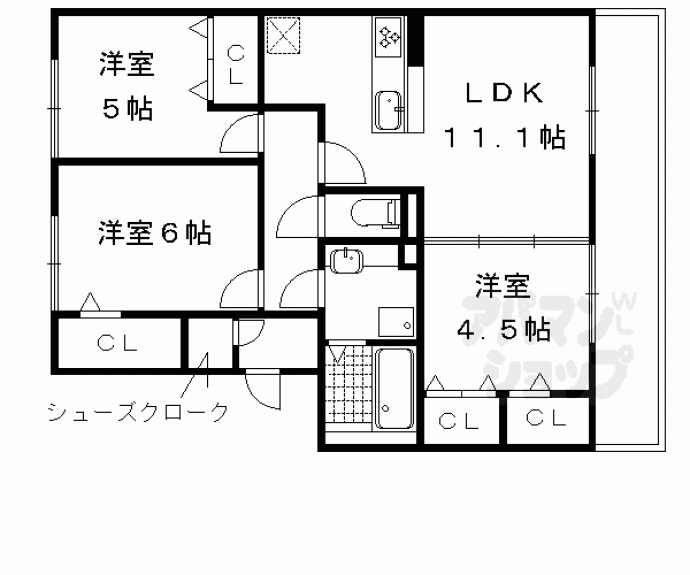 【ル・シエル】間取