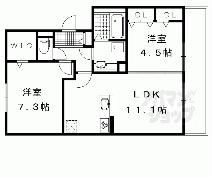 【ル・シエル】間取