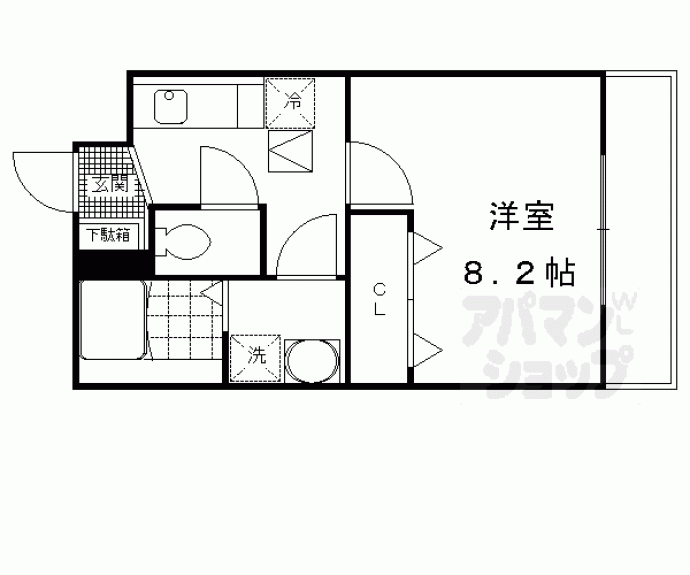 【ソレアード　一里山】間取